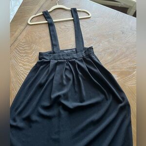 Black Suspender Skirt